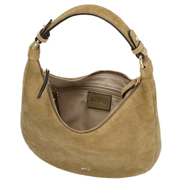 abro Nana Suede - Schultertasche Mini 27.5 cm (mud) - Ansicht 6