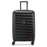 Delsey Paris Elegance - 4-Rollen-Trolley M 66 cm erw. (schwarz)