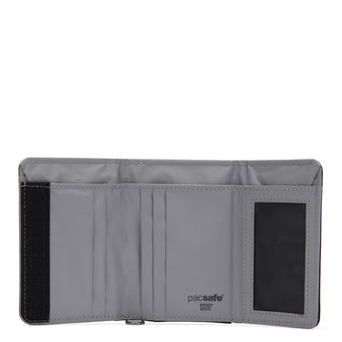 pacsafe RFIDsafe Trifold Wallet - Geldbörse 6 cc 11.5 cm (jet black) - Ansicht 2