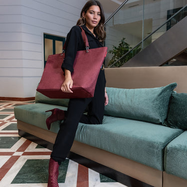 reisenthel XL - Shopper 65 cm (twist maroon) - Ansicht 6