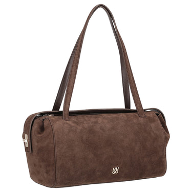 HUGO Women Meelo - Schultertasche S 40 cm (dark brown) - Ansicht 5