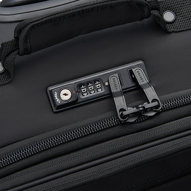 Delsey Paris Maubert 2.0 - 4-Rollen-Kabinentrolley 55 cm erw. (schwarz) - Ansicht 10