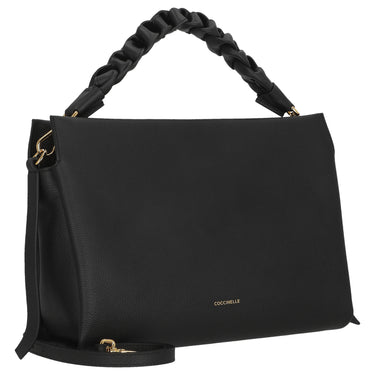 Coccinelle Boheme Grana Double - Henkeltasche 33 cm (noir/cuir) - Markenkoffer