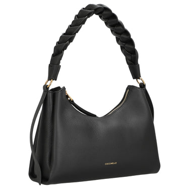 Coccinelle Boheme Grana Double - Henkeltasche S 30 cm (noir/cognac) - Ansicht 5