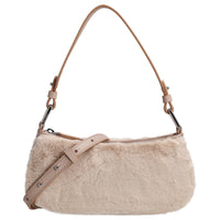 Coccinelle Merveille - Schultertasche 23 cm (natural/rosette)