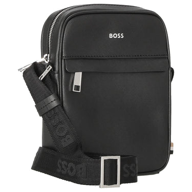 BOSS Zair Ns Zip - Umhängetasche Leder 21 cm (schwarz) - Ansicht 5