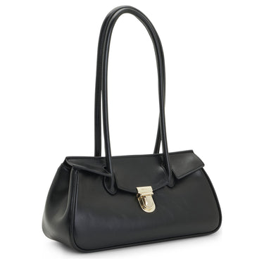 HUGO Women Quinley SM Shoulder Bag - Schultertasche 33 cm (black)