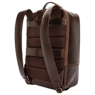 Buckle & Seam Leon - Rucksack 15" 41 cm (brown/blu) - Ansicht 2