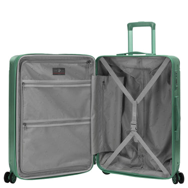 Heys Alumix - 4-Rollen-Trolley M 66 cm erw. (midnight green) - Ansicht 6