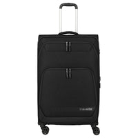 Travelite Kick Off - 4-Rollen-Trolley L 78 cm erw. (black)