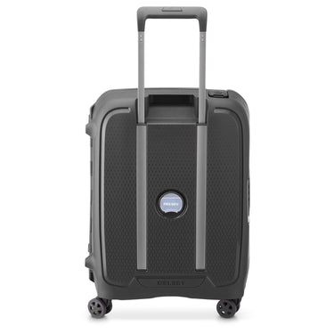 Delsey Paris Moncey Slim Line - 4 - Rollen - Kabinentrolley 55 cm (schwarz) - Markenkoffer
