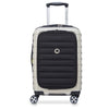 Delsey Paris Shadow 5.0 - Trolley de cabina de 4 ruedas con bolsillo delantero S 55 cm expandible USB (elfenbein)