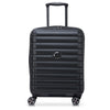 Delsey Paris Shadow 5.0 - Trolley de cabina con 4 ruedas Slim Line USB 55 cm (schwarz)