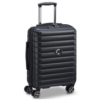Delsey Paris Shadow 5.0 - 4-Rollen-Kabinentrolley Slim Line USB 55 cm (schwarz) - Ansicht 2