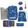 DerDieDas ErgoFlex Superlight - Schulrucksack Set 5tlg. 650g (Turbo Speed)