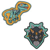 DerDieDas Zubehör - Botones intercambiables 2 piezas (Dino Time)