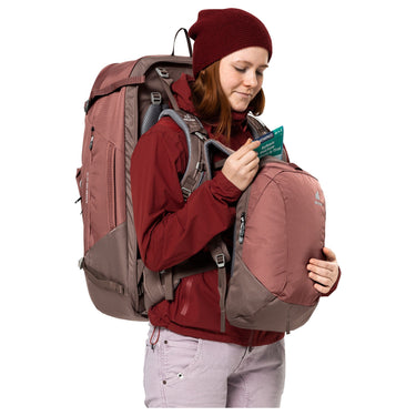 Deuter Access Pro 60 SL - Women's Reiserucksack 66 cm (caspia-raisin) - Ansicht 9