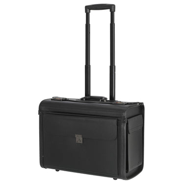 D&N Business - 2-Rollen Pilotenkoffer 48 cm PU (schwarz) - Ansicht 2