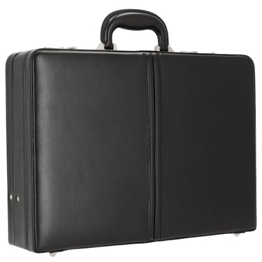 D&N Tradition Business - Aktenkoffer 45 cm erw. Leder (schwarz) - Markenkoffer