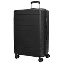 D&N Travel Line 2900 - 4 - Rollen - Trolley L 75 cm erw. (schwarz) - Markenkoffer