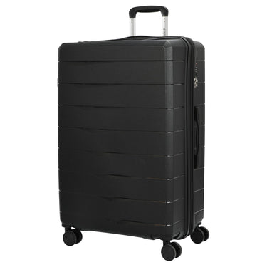 D&N Travel Line 2900 - 4 - Rollen - Trolley L 75 cm erw. (schwarz) - Markenkoffer
