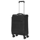 D&N Travel Line 9004 - 4 - Rollen - Kabinentrolley S 55 cm (schwarz) - Markenkoffer