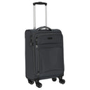 D&N Travel Line 9204 - 4-Rollen-Kabinentrolley S 55 cm (grau) - Ansicht 5