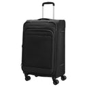 D&N Travel Line 9504 - 4-Rollen-Trolley M 67 cm erw. (black) - Ansicht 2