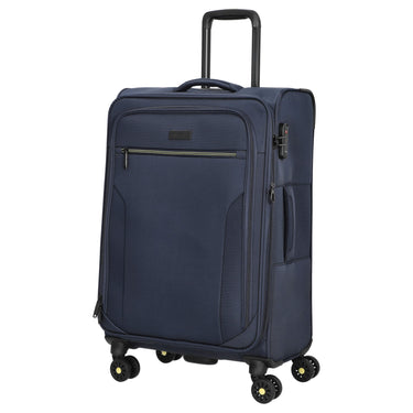 D&N Travel Line 9704 - 4-Rollen-Trolley M 68 cm erw. (dark blue) - Ansicht 2