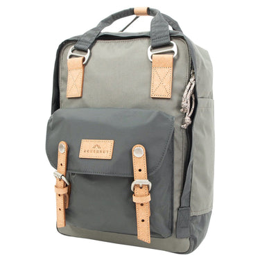 Doughnut Macaroon Euro 16 - Rucksack 38 cm (grey x dark grey) - Ansicht 2