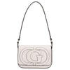 Guess Ruby Flap - Bolso de hombro 20 cm (off white)