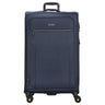 D&N Travel Line 9704 - 4-Rollen-Trolley L 78 cm erw. (dark blue)