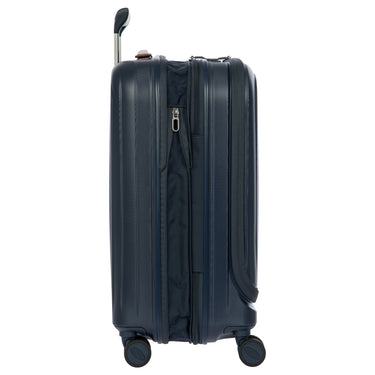 Brics Taormina - 4-Rollen-Kabinentrolley mit Vortasche 55 cm erw. USB (blau) - Ansicht 3