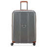 Delsey Paris Helium Ultimate - 4-Rollen-Trolley M 70 cm erw. (silber)