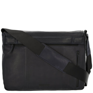 Leonhard Heyden Den Haag - Umhängetasche L Leder 13" 39 cm (blau) - Ansicht 4
