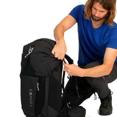 Exped Ridgeline 55 - Wanderrucksack S/M 78 cm (black) - Ansicht 5