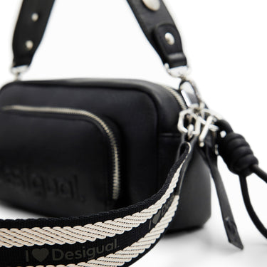 Desigual Half Logo - Umhängetasche 22 cm (black) - Ansicht 4