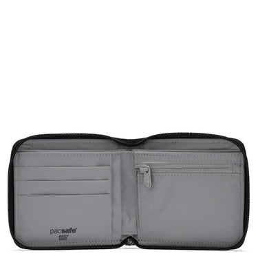 pacsafe RFIDsafe Zip Around Wallet - Geldbörse 6cc 11 cm (jet black) - Ansicht 6