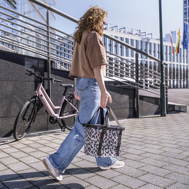 KLICKfix reisenthel Bikebasket 15 - Lenkerkorb 35 cm (leo nero) - Ansicht 5