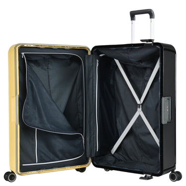 Eminent VERTICA - 4-Rollen-Trolley 76 cm (schwarz/gelb) - Ansicht 5