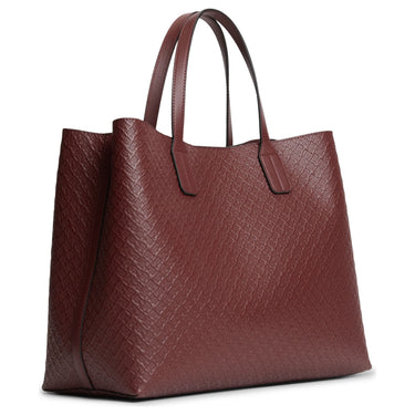 Tommy Hilfiger Icon Satchel Mono - Henkeltasche 38 cm (oxblood)