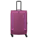 Travelite Corsiica - 4-Rollen-Trolley L 77 cm erw. (pink) - Ansicht 2