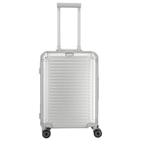 Travelite Next - 4-Rollen-Kabinentrolley S 55 cm (silber)