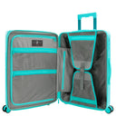 Heys HiLite - 4-Rollen-Trolley M 63.5 cm erw. (aqua breeze) - Ansicht 6