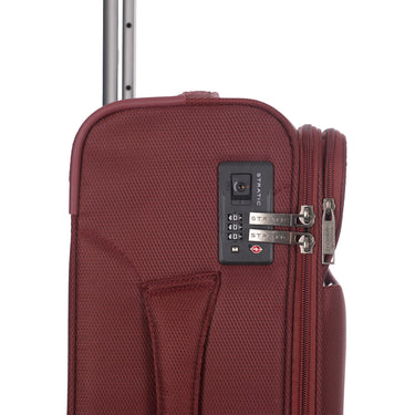 Stratic Light + -4-Rollen-Kabinentrolley 55 cm (dark red) - Ansicht 7