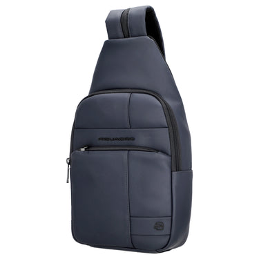 Piquadro Monosling Bag - Umhängetasche 38 cm (blue) - Ansicht 2