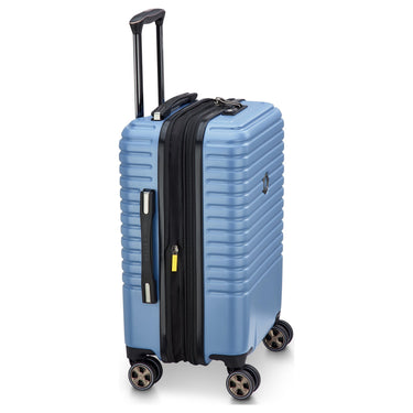 Delsey Paris Caumartin Plus - 4-Rollen-Kabinentrolley S 55 cm erw. (zink blau) - Ansicht 9
