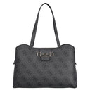 Guess Janie Logo Tote - Shopper 46 cm (latte logo)