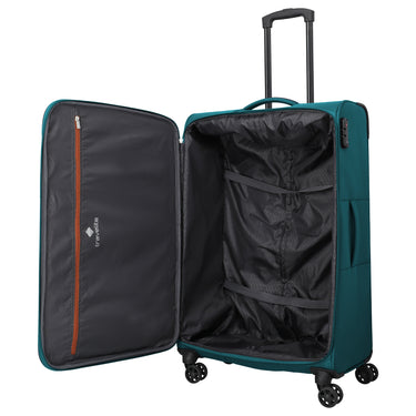 Travelite Priego - 4-Rollen-Trolley L 77 cm (petrol) - Ansicht 6