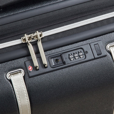 Delsey Paris Cadence - 4-Rollen-Kabinentrolley S 55 cm erw. (schwarz/silber) - Ansicht 4
